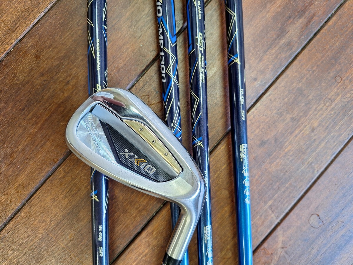 XXIO13 アイアン ゼクシオ13 MP1300 SRフレックス6~P 5本 6ラウンド使用 良品_画像1