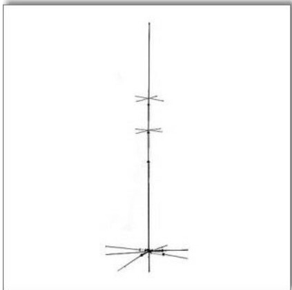 第一電波工業 ダイヤモンド「CP-6S」 グランドプレーンアンテナ〈3.5MHz/7MHz/14MHz/21MHz/28MHz/50MHz*６バンド〉_画像1