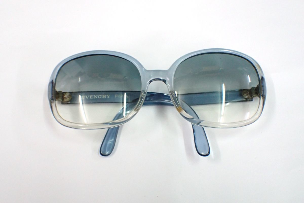 ▲メガネ148 GIVENCHY PARIS ジバンシー サングラス▲フランス製/CLUKY/ビンテージ/眼鏡フレーム/消費税0円_画像2