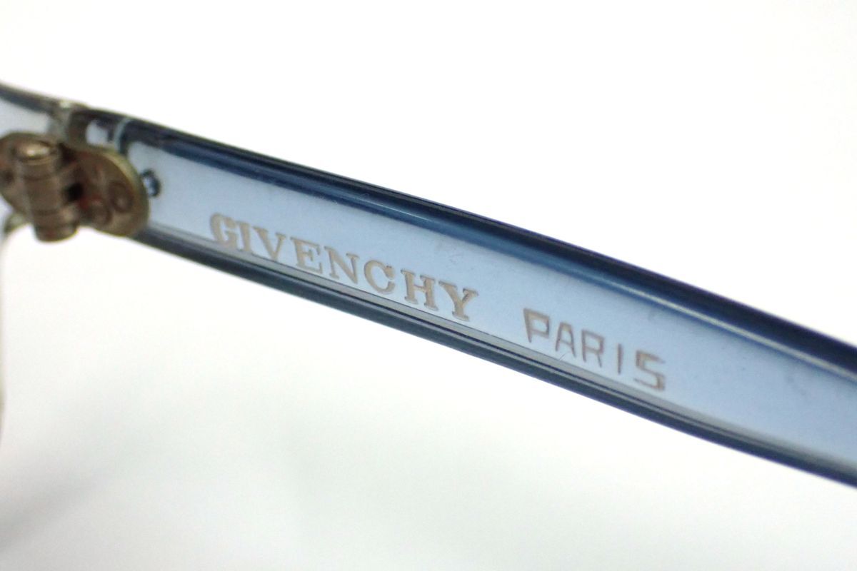 ▲メガネ148 GIVENCHY PARIS ジバンシー サングラス▲フランス製/CLUKY/ビンテージ/眼鏡フレーム/消費税0円_画像6