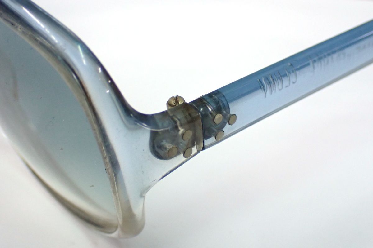 ▲メガネ148 GIVENCHY PARIS ジバンシー サングラス▲フランス製/CLUKY/ビンテージ/眼鏡フレーム/消費税0円_画像9