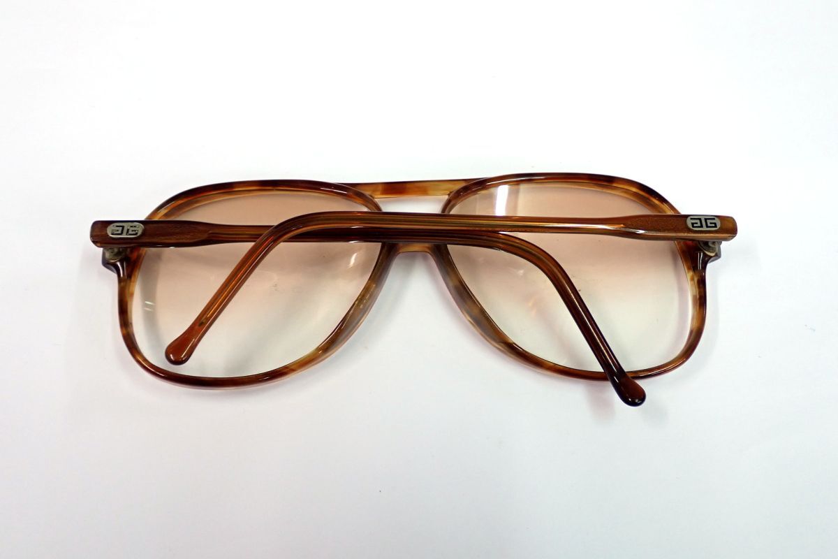 ▲メガネ144 GIVENCHY SPORTS ジバンシー サングラス▲フランス製/ビンテージ/ティアドロップ/眼鏡フレーム/消費税0円_画像3