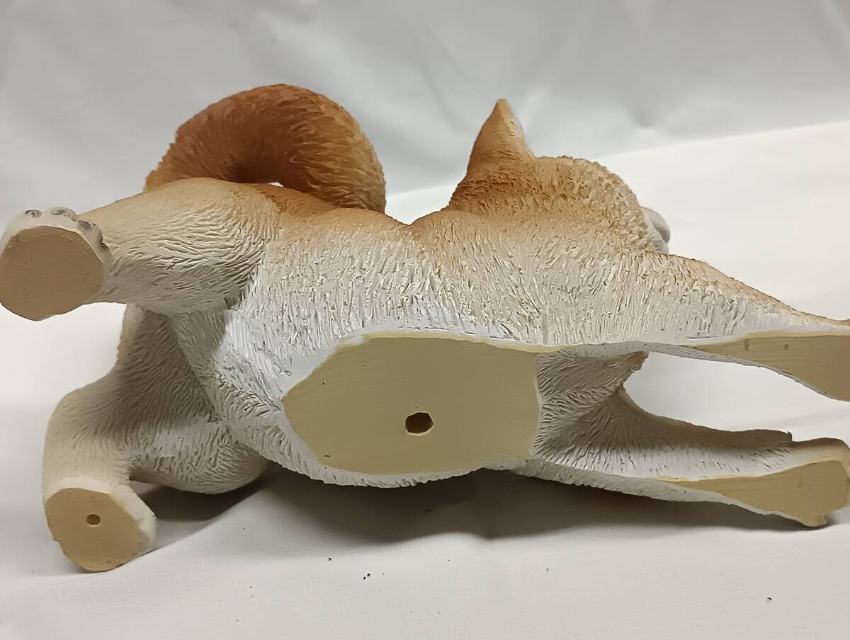 k5 柴犬の置物　23 x 11cm 高さ 14cm_画像7