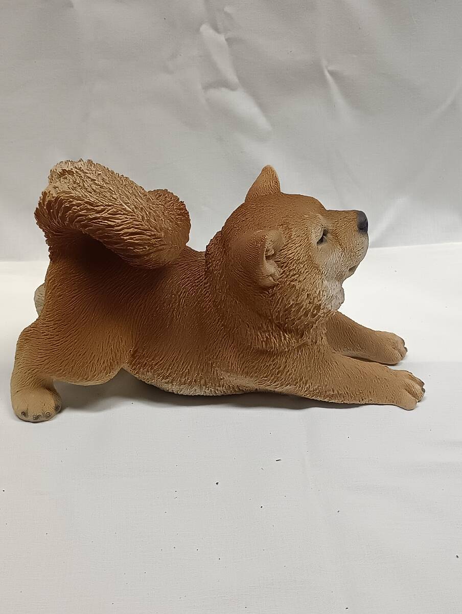 k5 柴犬の置物　23 x 11cm 高さ 14cm_画像1