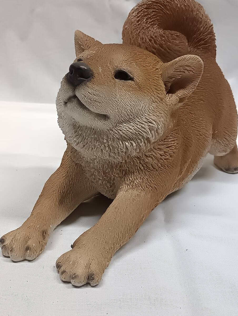 k5 柴犬の置物　23 x 11cm 高さ 14cm_画像2