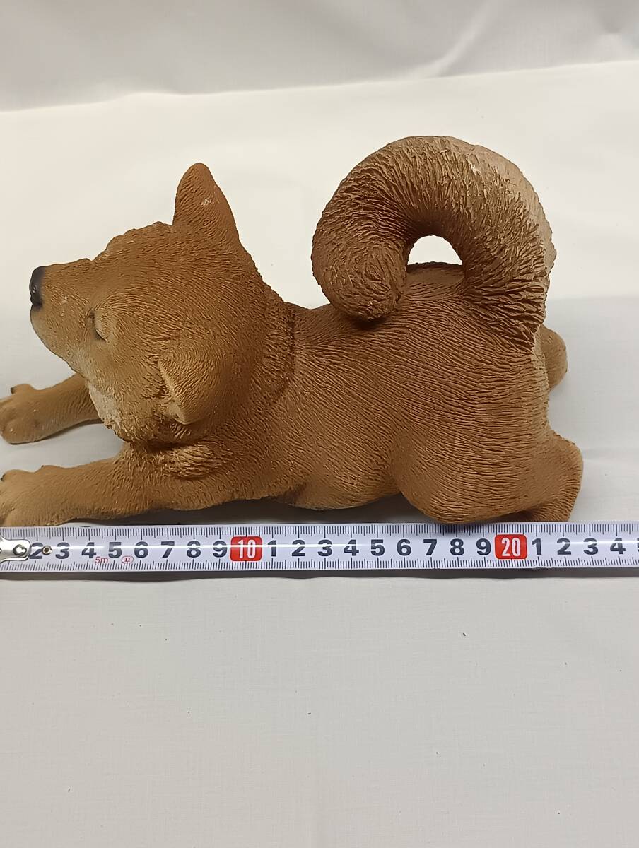 k5 柴犬の置物　23 x 11cm 高さ 14cm_画像10
