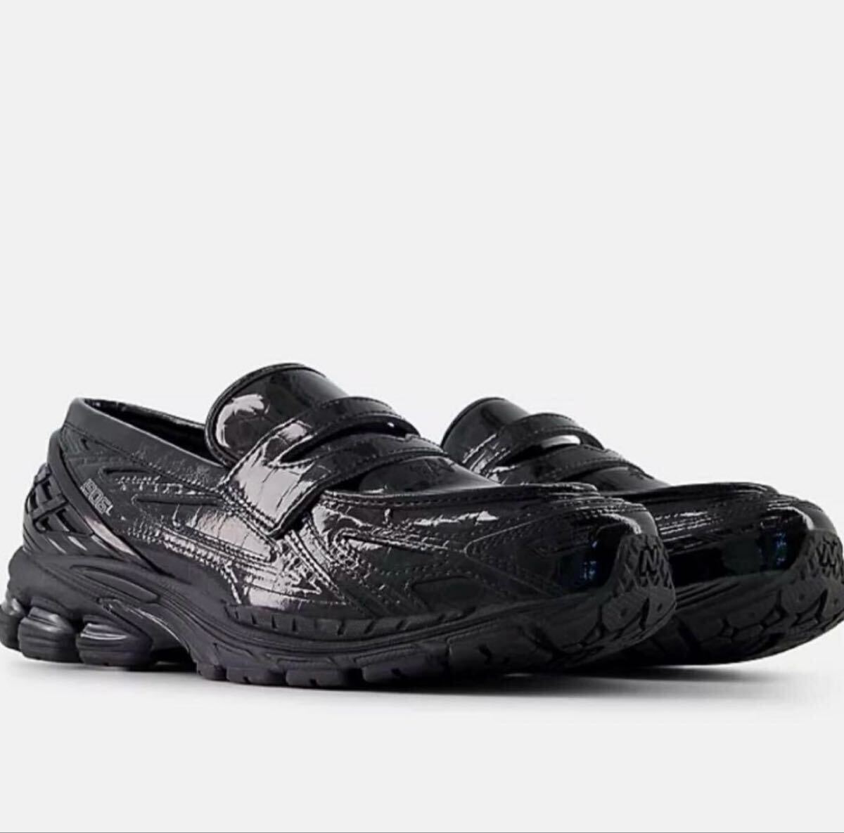 新品レア物完売品！国内正規品！New Balance 1906L Black Croc ニューバランス ローファー ブラッククロコ スニーカー 28㎝ 限定_画像2