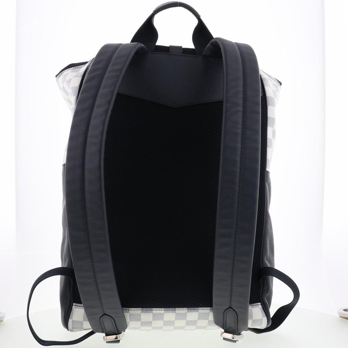 LOUIS VUITTON （ルイヴィトン） マッチポイント・バックパック バッグ リュックサック Damier ダミエ White N40018 used:AB 【中古】_画像4