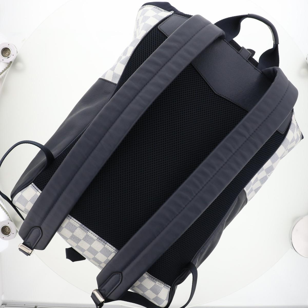 LOUIS VUITTON （ルイヴィトン） マッチポイント・バックパック バッグ リュックサック Damier ダミエ White N40018 used:AB 【中古】_画像6