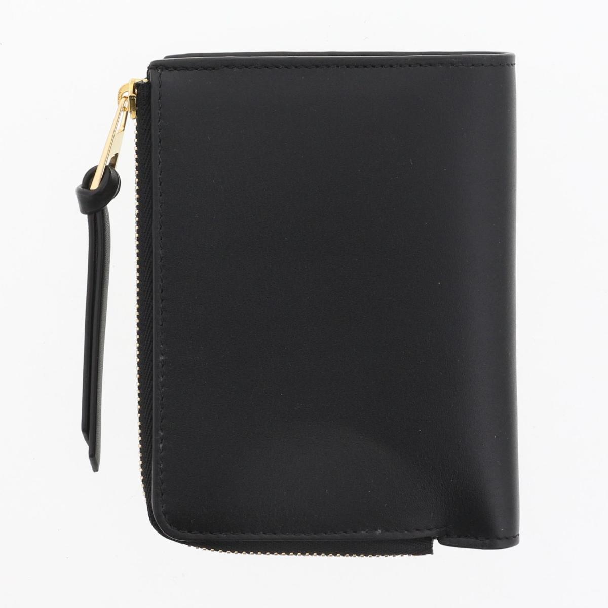 【美品】LOEWE （ロエベ） 二つ折り財布 財布 二つ折り財布(小銭入無) Black CLE0P30X01 used:A【中古】_画像3