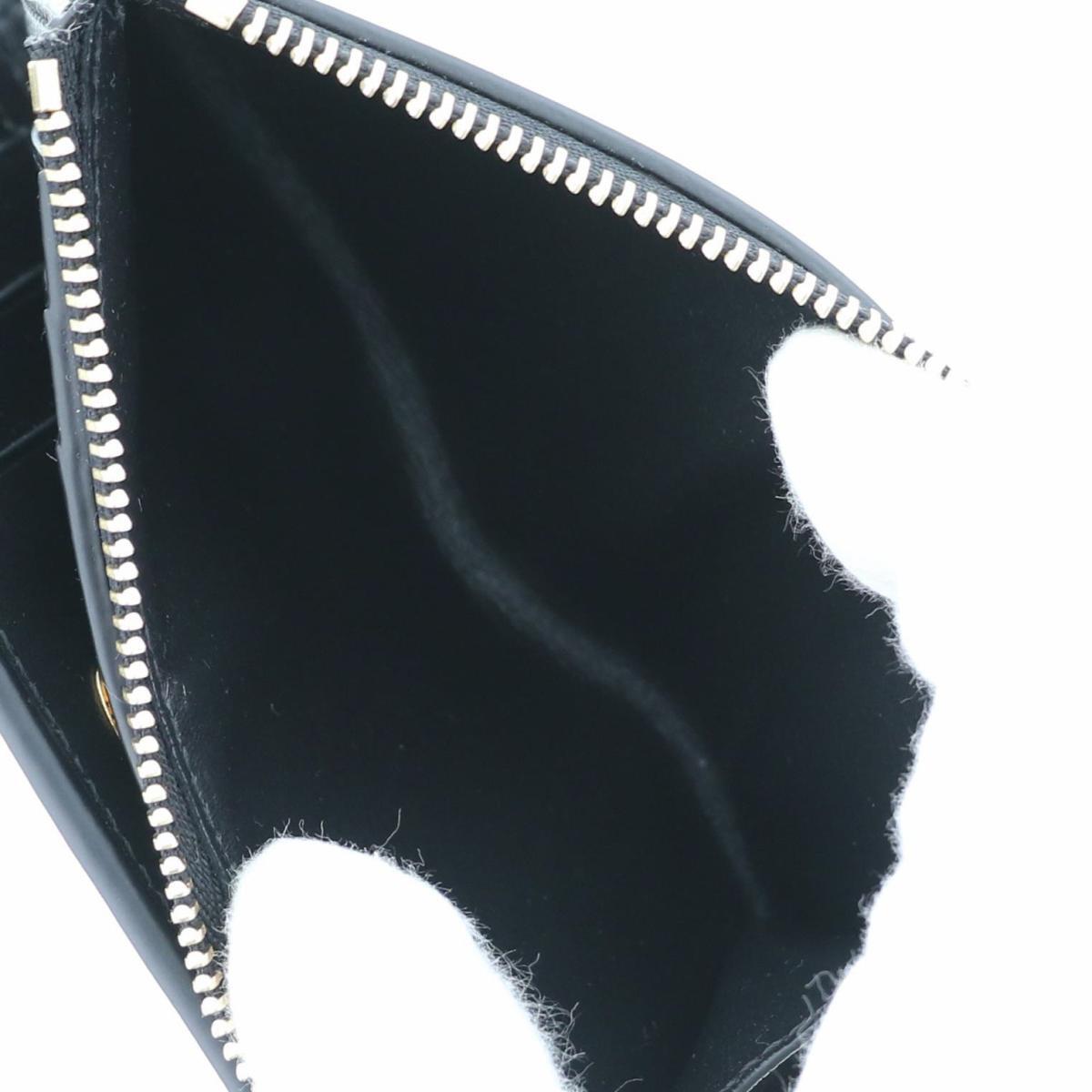 【美品】LOEWE （ロエベ） 二つ折り財布 財布 二つ折り財布(小銭入無) Black CLE0P30X01 used:A【中古】_画像7