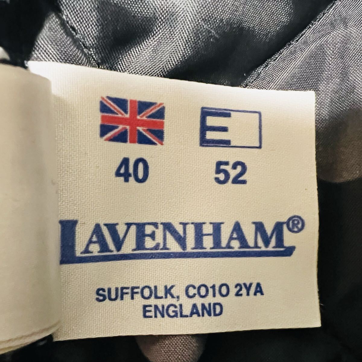 ラベンハム×ポールスミス キルティングジャケット メンズ サイズ40 パープル フード付き(取り外し可能)_画像8