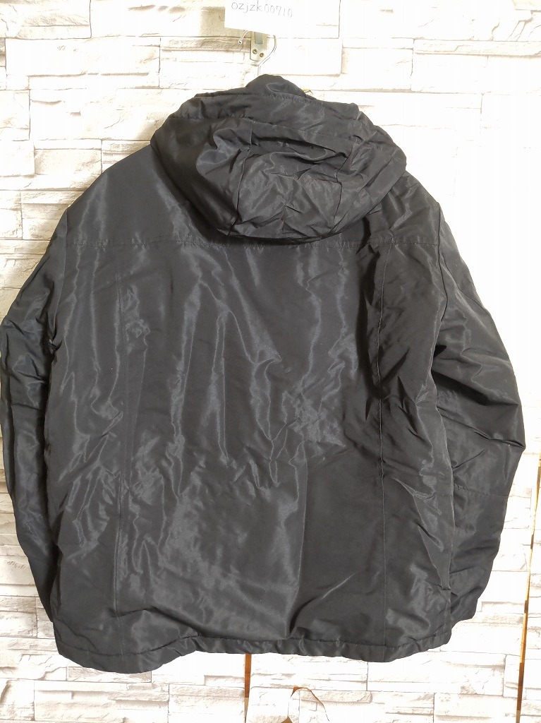 men's J648 ジャックローズ JACKROSE 中綿 マウンテンパーカー ジャケット L ブラック _画像3