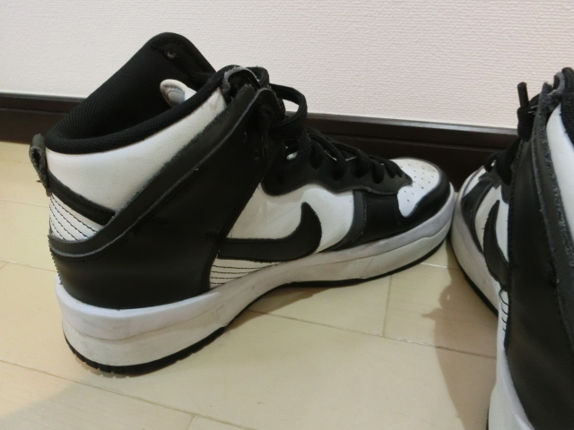 NIKE Dunk HIGH Up Panda спортивные туфли размер 27.5.