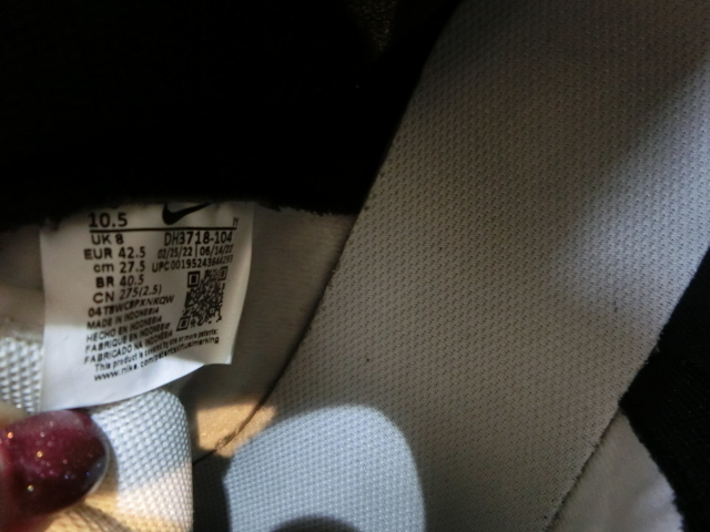 NIKE Dunk HIGH Up Panda спортивные туфли размер 27.5.