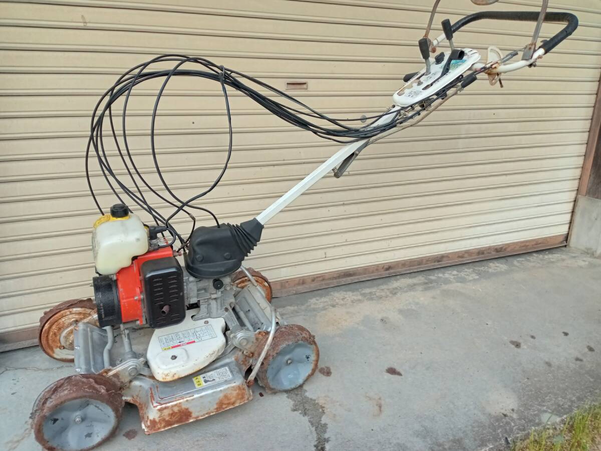 オーレック スパイダーモア SP850 自走草刈り機 4WD 法面 斜面 整備済み 絶好調_画像1