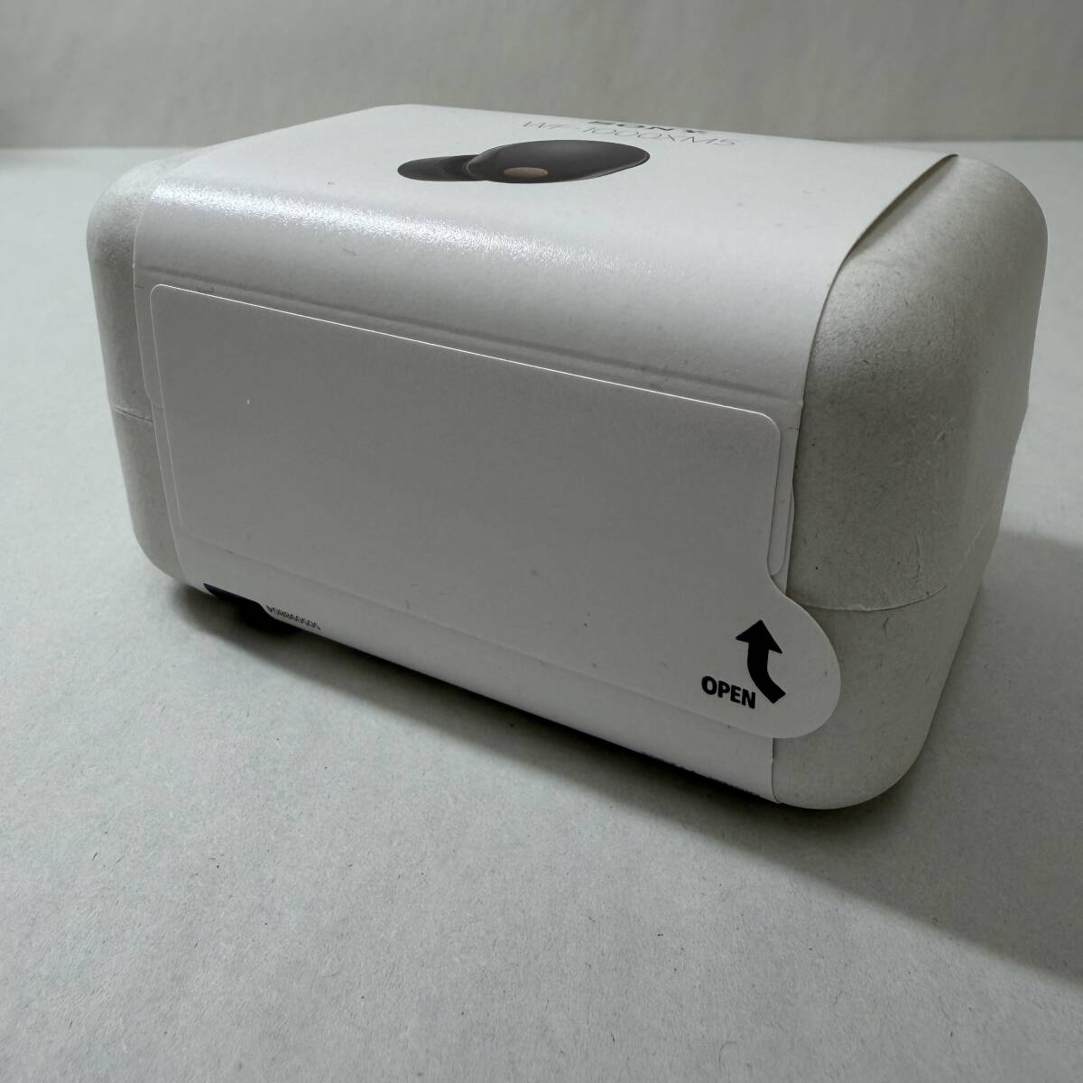 1 иен ~ нераспечатанный новый товар Sony SONY беспроводной слуховай аппарат WF-1000XM5 черный шум отмена кольцо стерео headset коробка повреждение есть 