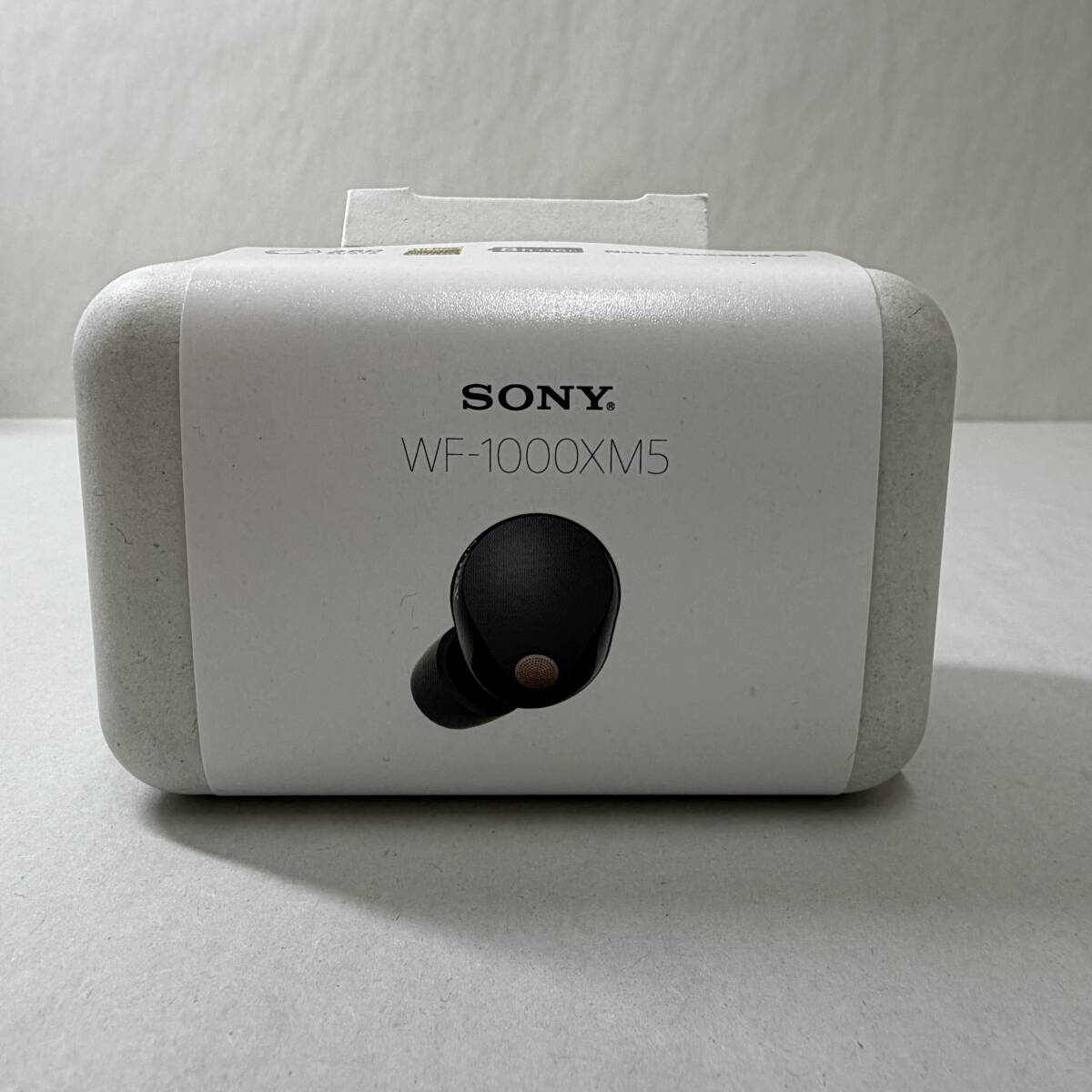 1 иен ~ нераспечатанный новый товар Sony SONY беспроводной слуховай аппарат WF-1000XM5 черный шум отмена кольцо стерео headset коробка повреждение есть 