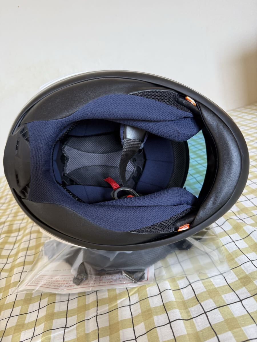 【美品】Arai アライ RX-7X グラスホワイト Lサイズ 59/60CM ミラーシールド付き_画像7