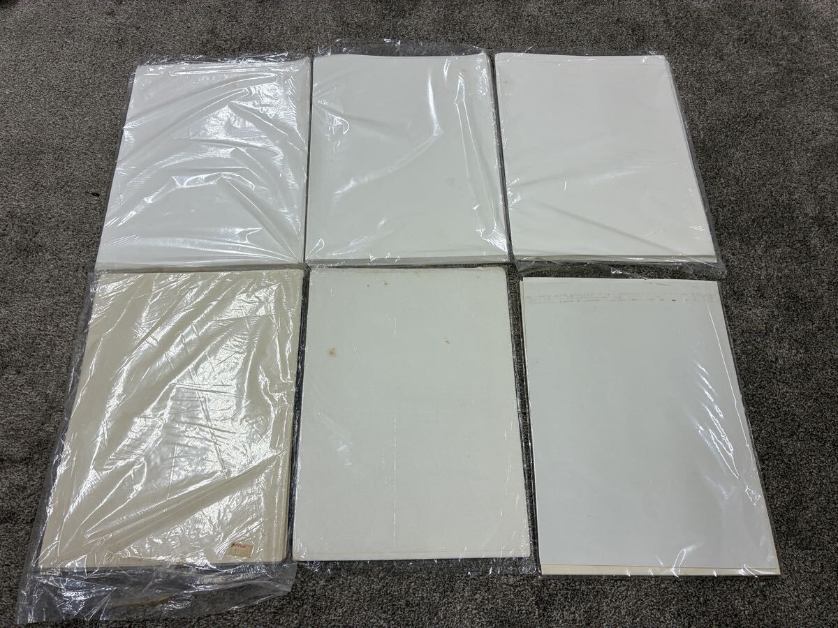 書道具 書道半紙まとまて 和紙 書道紙 半紙 画仙紙 書画紙 古紙 400枚 書画用 古美術品_画像6