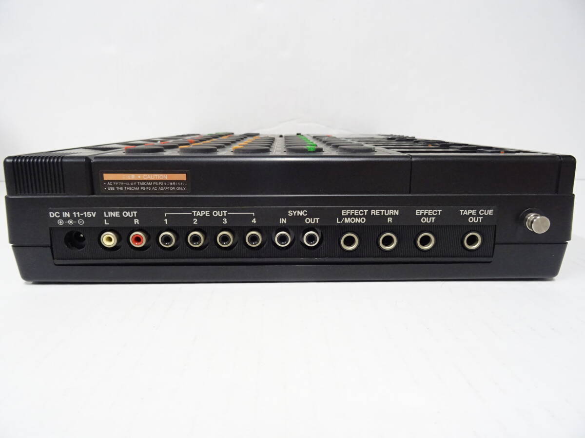 【通電のみ確認/ジャンク品】MU-454◆TASCAM タスカム MINISTUDIO PORTA TWO 中古品_画像6