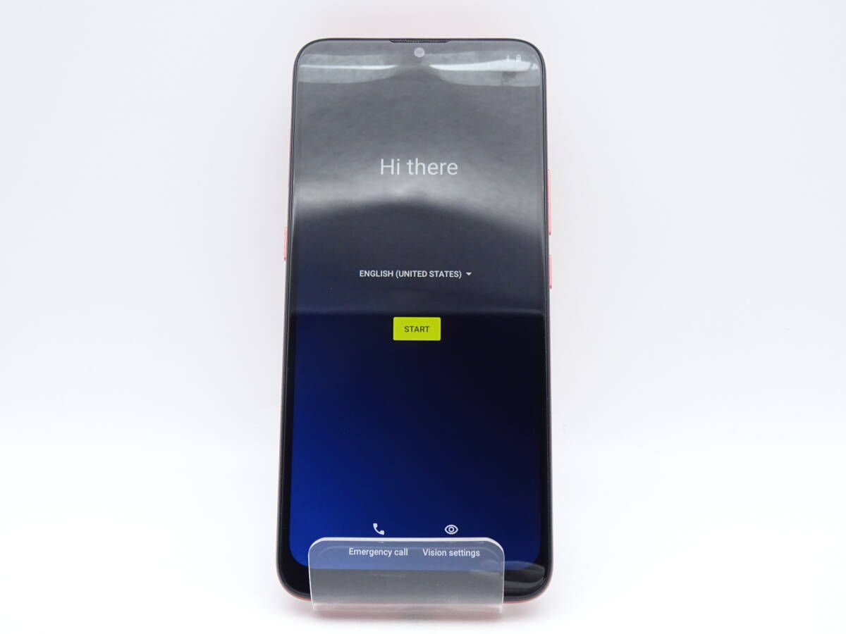 EA-292◆SIMフリー MOTOROLA moto e7 XT2095-3 64GB サテンコーラル 中古品_画像1