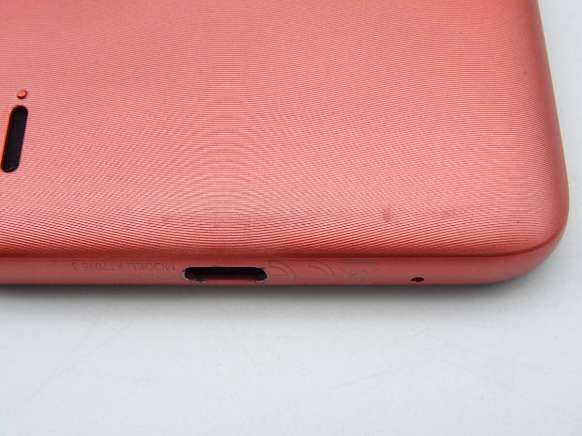 EA-292◆SIMフリー MOTOROLA moto e7 XT2095-3 64GB サテンコーラル 中古品_画像5