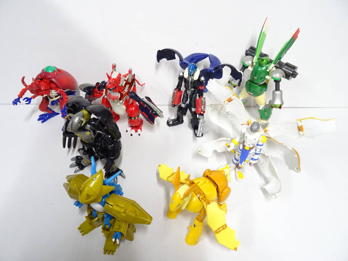 [ утиль ]HO-802* Bandai digimon приключения супер эволюция серии / hybrid супер эволюция и т.п. передвижной фигурка совместно б/у товар 