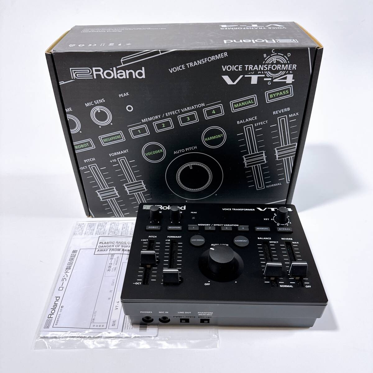 [1 иен старт ]Roland VT-4 voice Transformer 