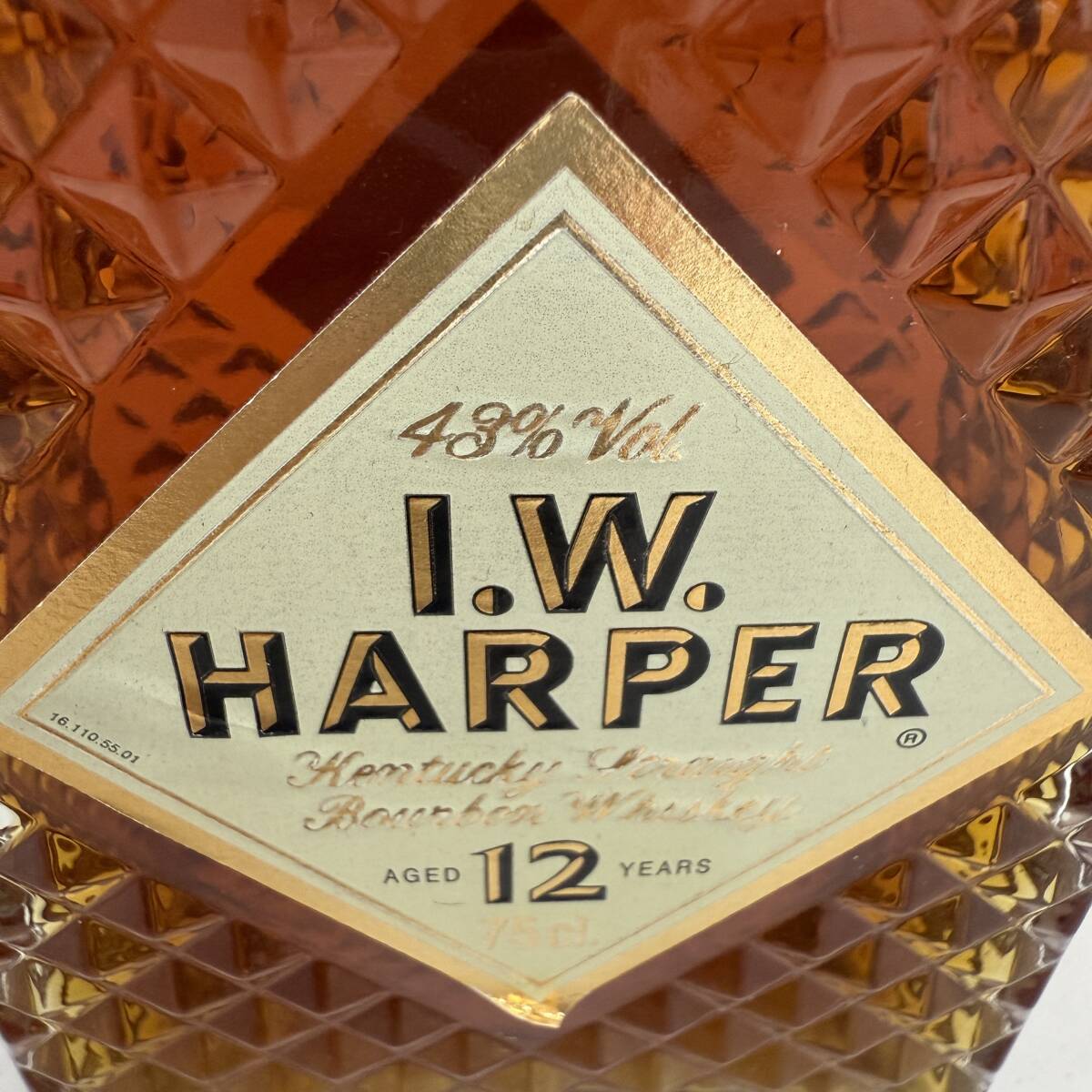 #[I.W.HARPER/I.W. - -pa-]12 год 43% 750ml Bourbon виски иностранный алкоголь старый sake не . штекер *12484