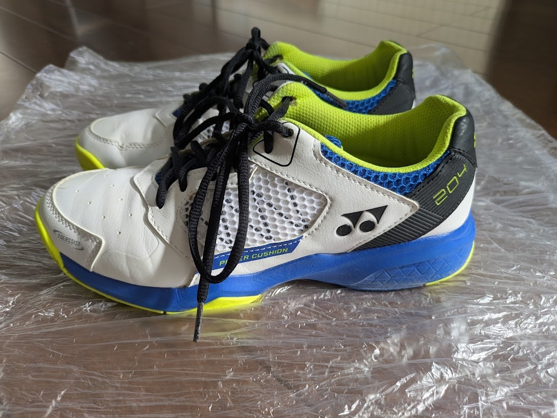 中古品 ヨネックス パワークッション204 サイズ24.5cm YONEX POWER CUSHION_画像3
