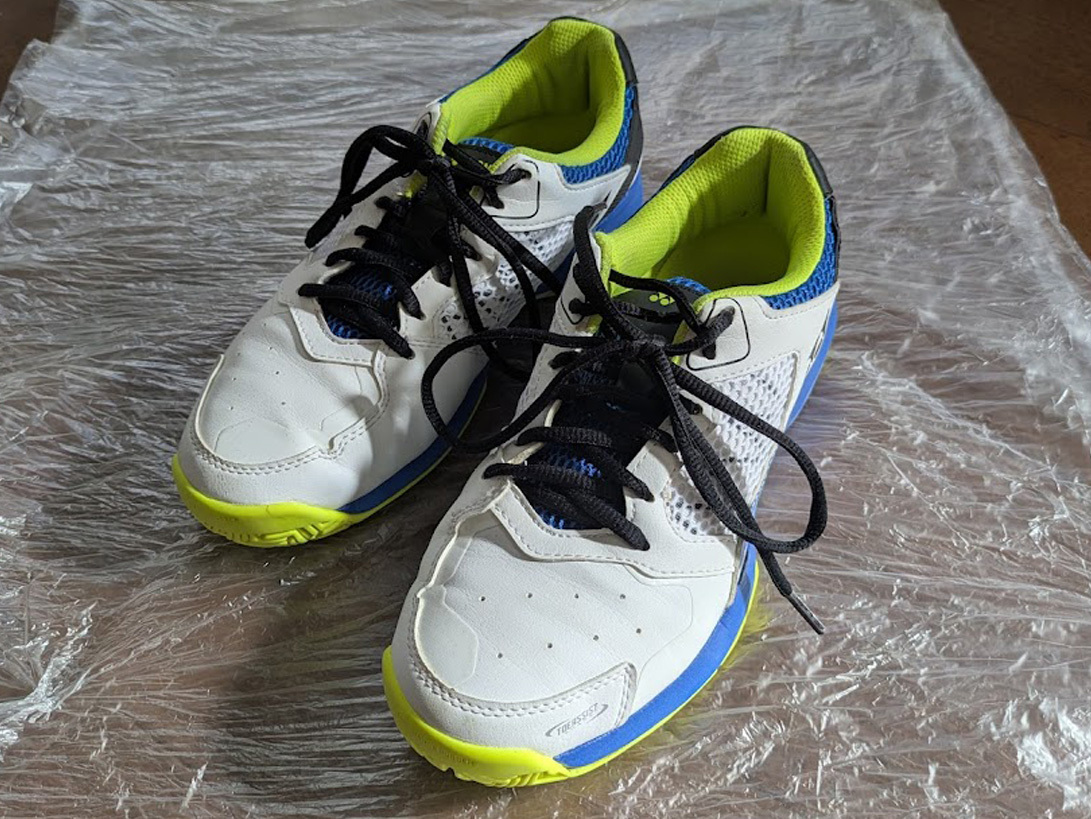 中古品 ヨネックス パワークッション204 サイズ24.5cm YONEX POWER CUSHION_画像1