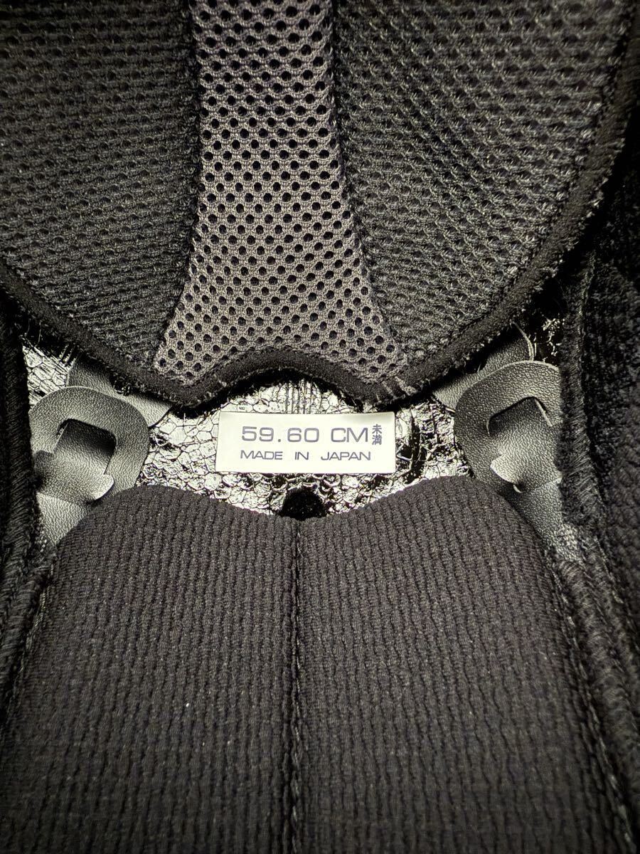 アライ　ラパイドネオ　ホワイト　Lサイズ　フルフェイス_画像7