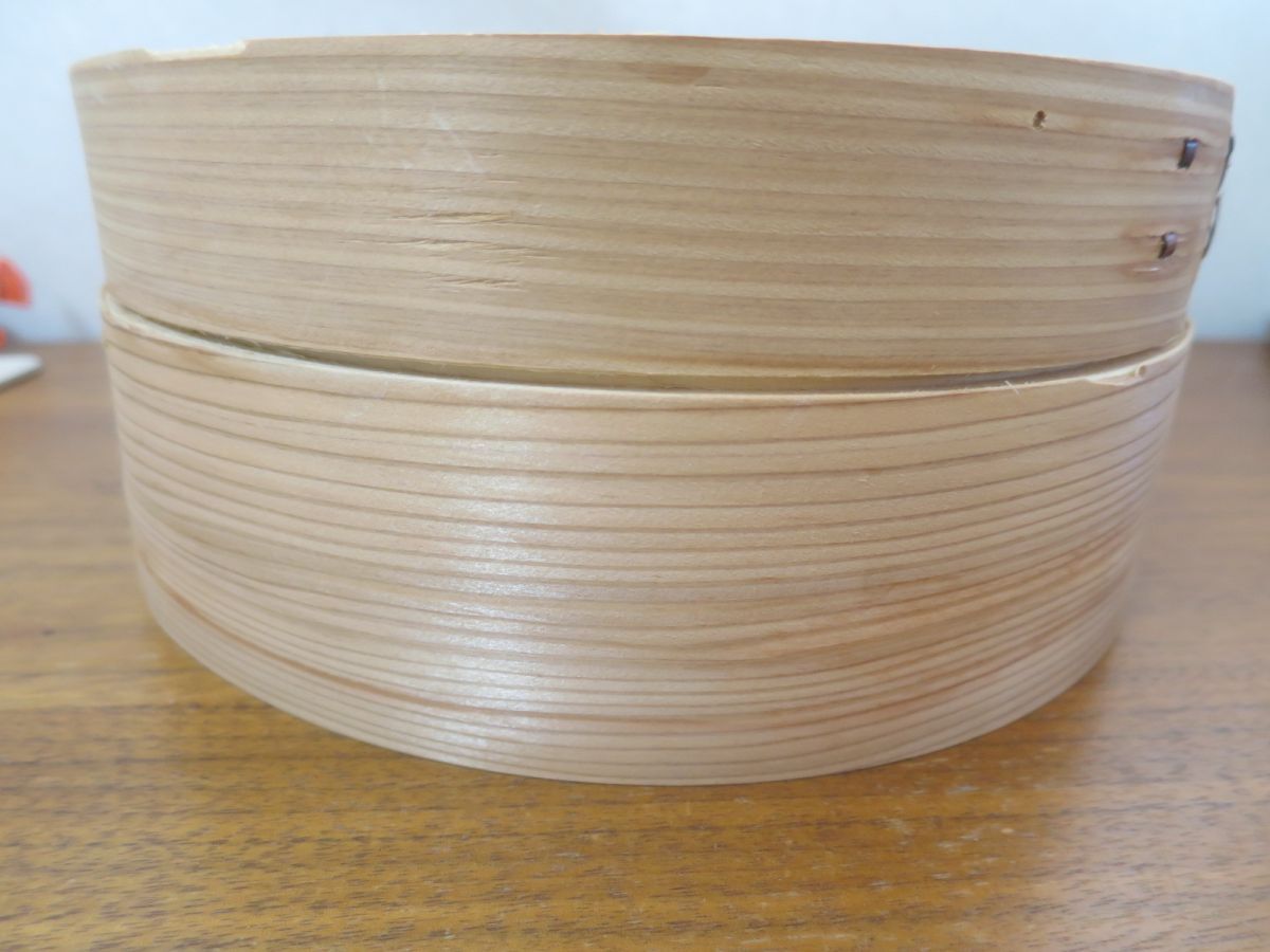 せいろ　蒸し器　竹製　直径24㎝高さ10㎝前後_画像2