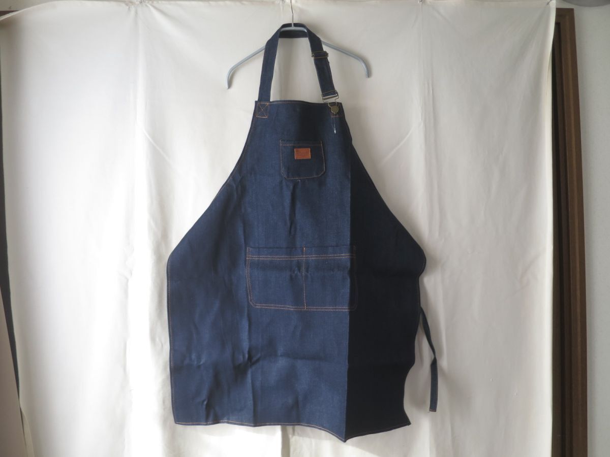 未使用 デニムエプロン_画像1