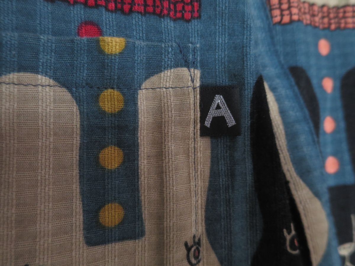 マタノアツコ ウサギ柄エプロン_画像6