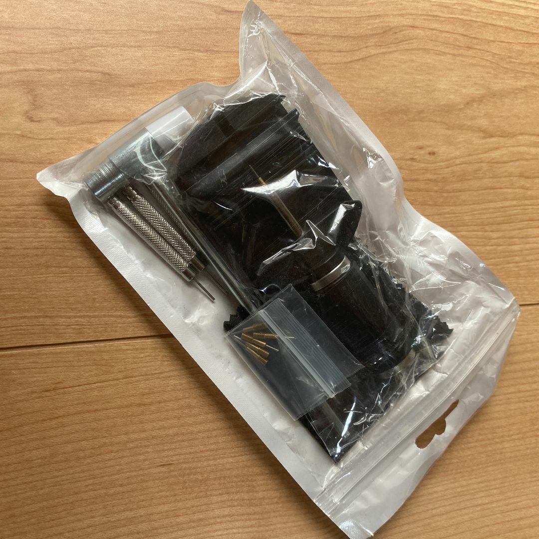 腕時計 ベルト 調整 工具セット サイズ こまはずし メタルピン 交換 修理 ベルト 長さ調整 ウォッチ_画像6