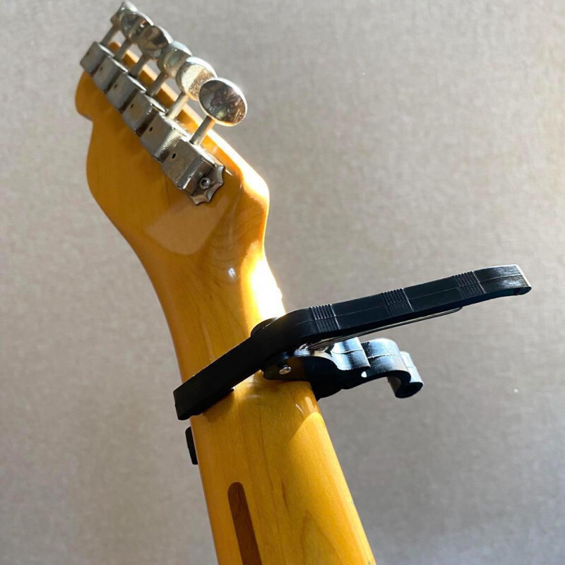  каподастр гитара электрогитара акустический akogi вилка Classic укулеле фламенко одним движением spring тип фиксация черный чёрный 