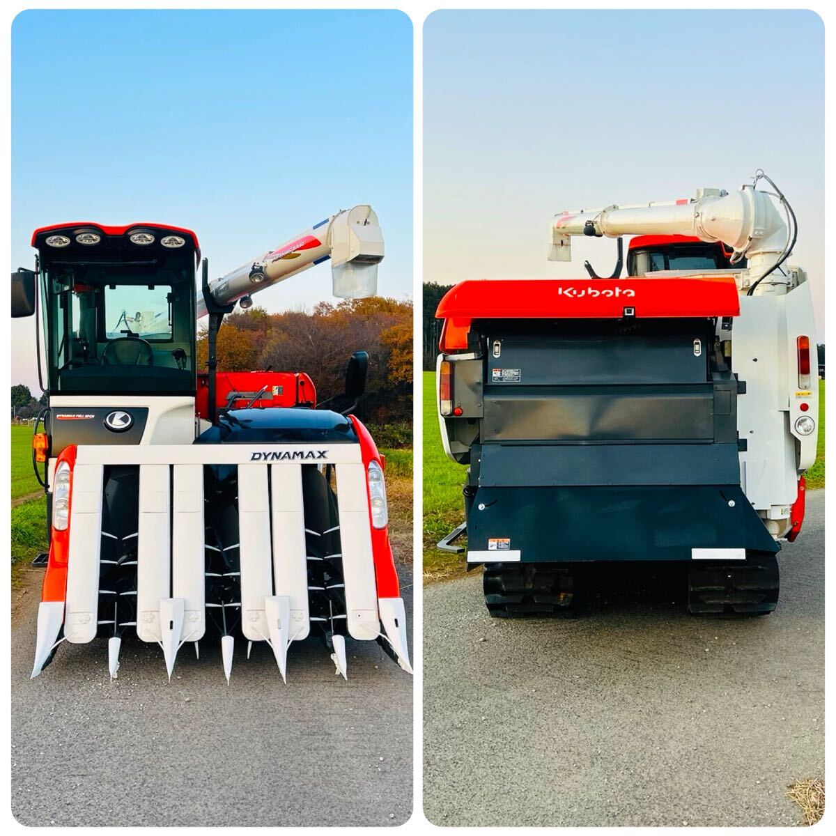 ★★美品★コンバイン クボタ ER108★6条刈★108馬力★393時間★こぎ深さ自動★折畳みオーガ★4PC★CD/ラジオ★エヤコン★バックカメラ★★_画像3