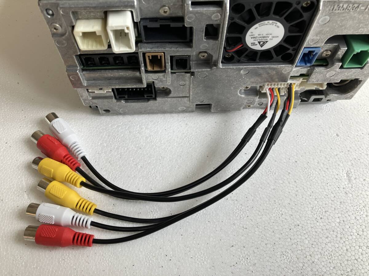 デンソーテン ECLIPSE用拡張配線コード 【KW-1217相当品】 VTR IN(AUX)/Non-FADER/VIDEO OUT用 拡張コード _画像3