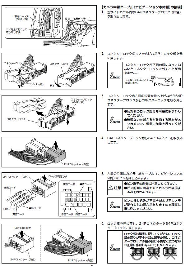 30プリウス用　バックカメラ配線キット　_画像3