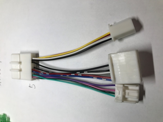 トヨタ２８Ｐ車用　ステアリングスイッチ＋車速・パーキング・リバース変換ケーブル　（90ノア X）ZWR90W MZRA90W_画像6