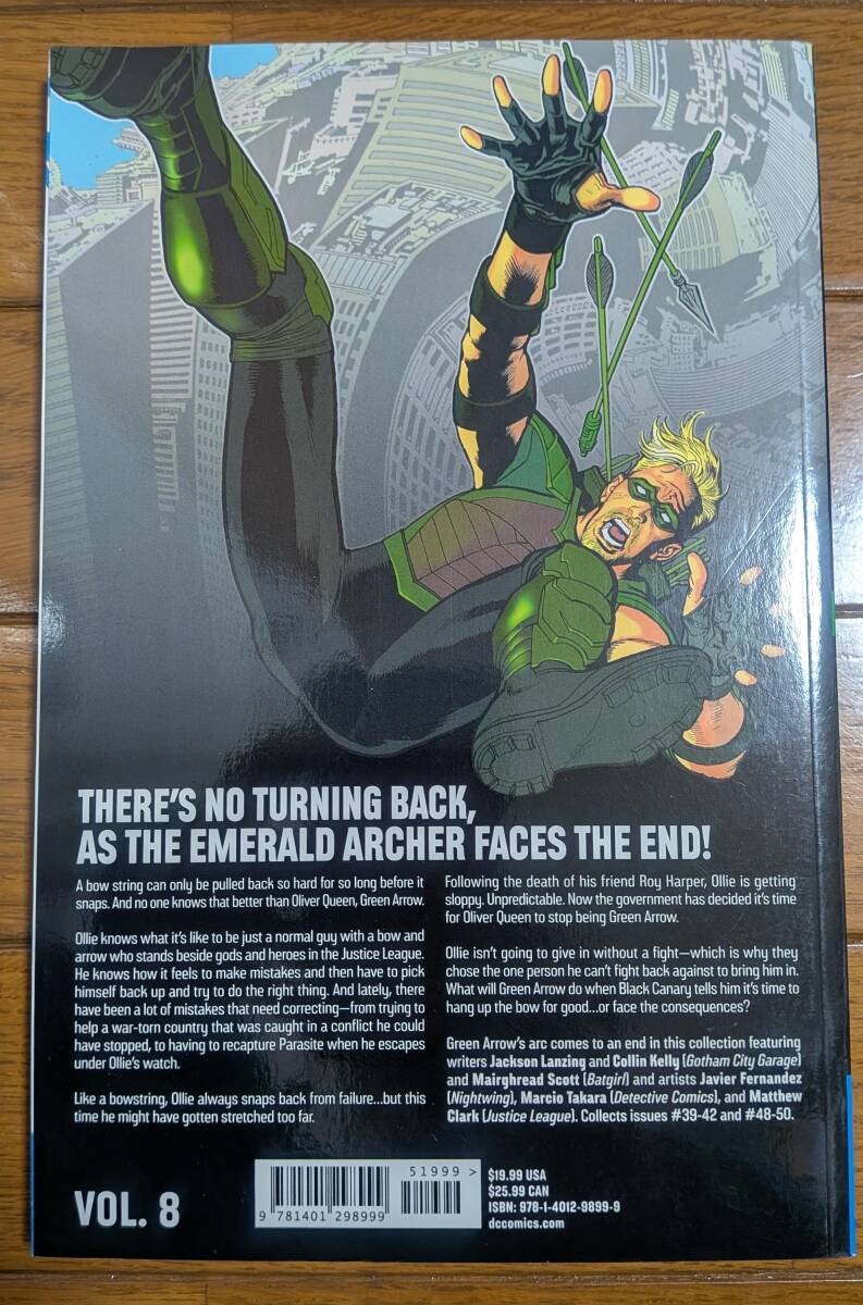 アメコミ　英語版 グリーンアロー　この道の終わり　green arrow the end of the road DC English edition_画像2