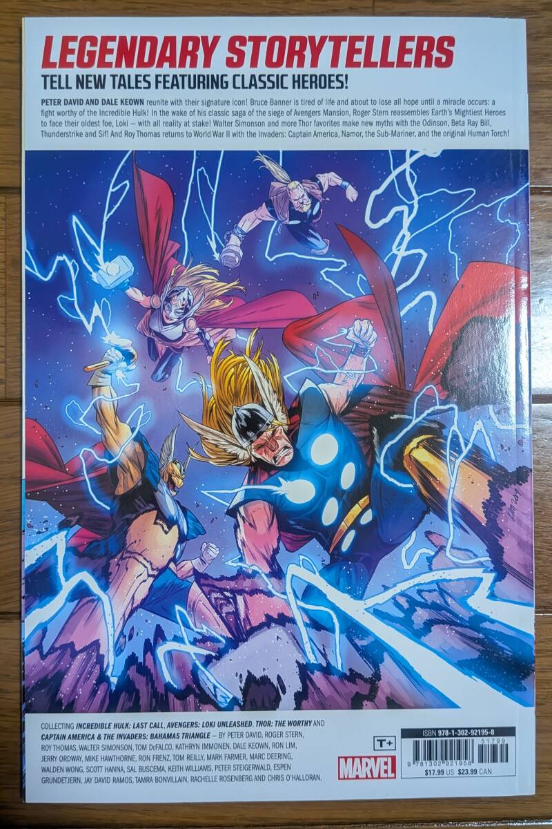 アメコミ　英語版 アベンジャーズ　レジェンズthe avengers legends of marvel English edition_画像2