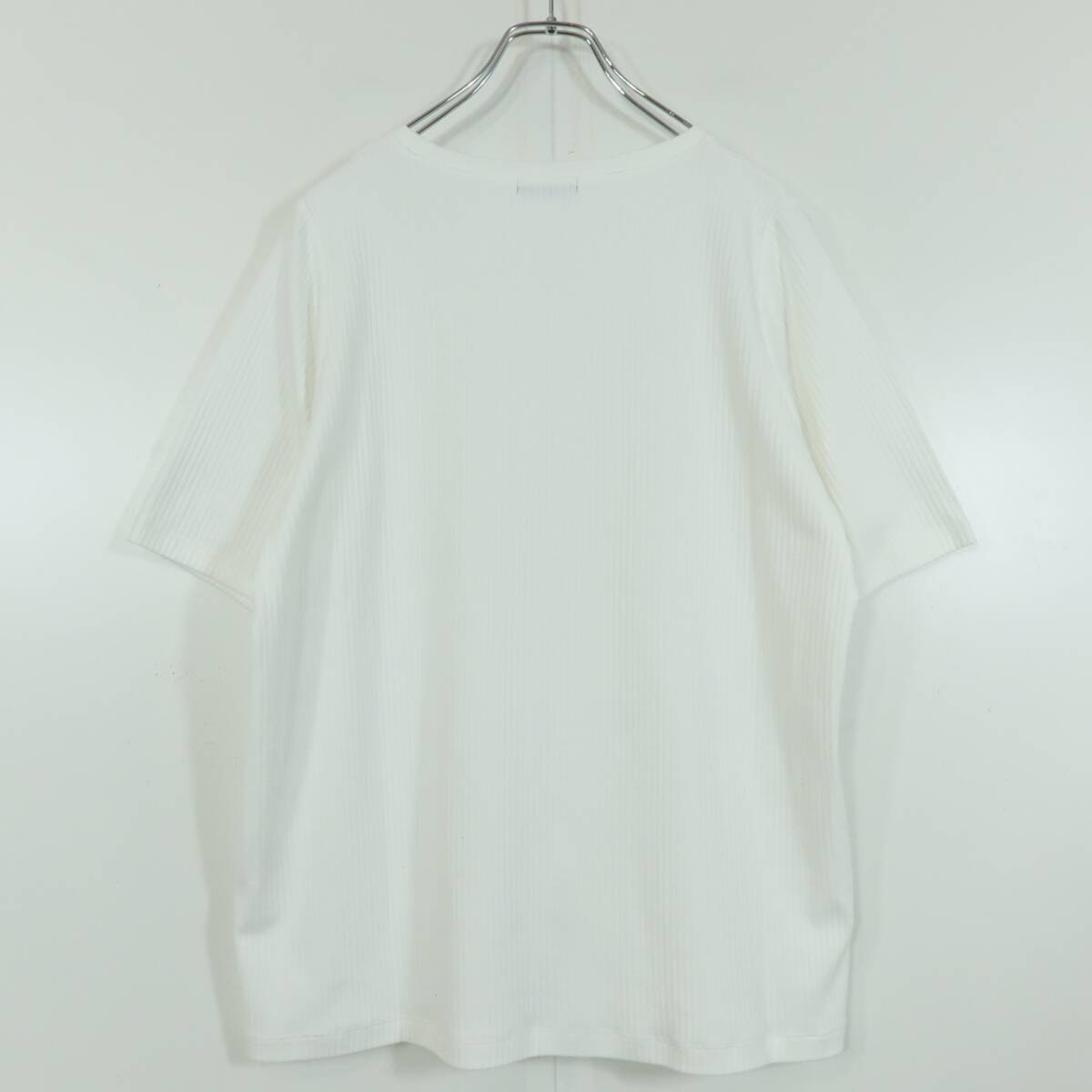 【極美品】グリーンノート★カーディガンと半袖Tシャツの2点セット♪ 大きいサイズ15 ネイビー系/白系 z16182_画像7