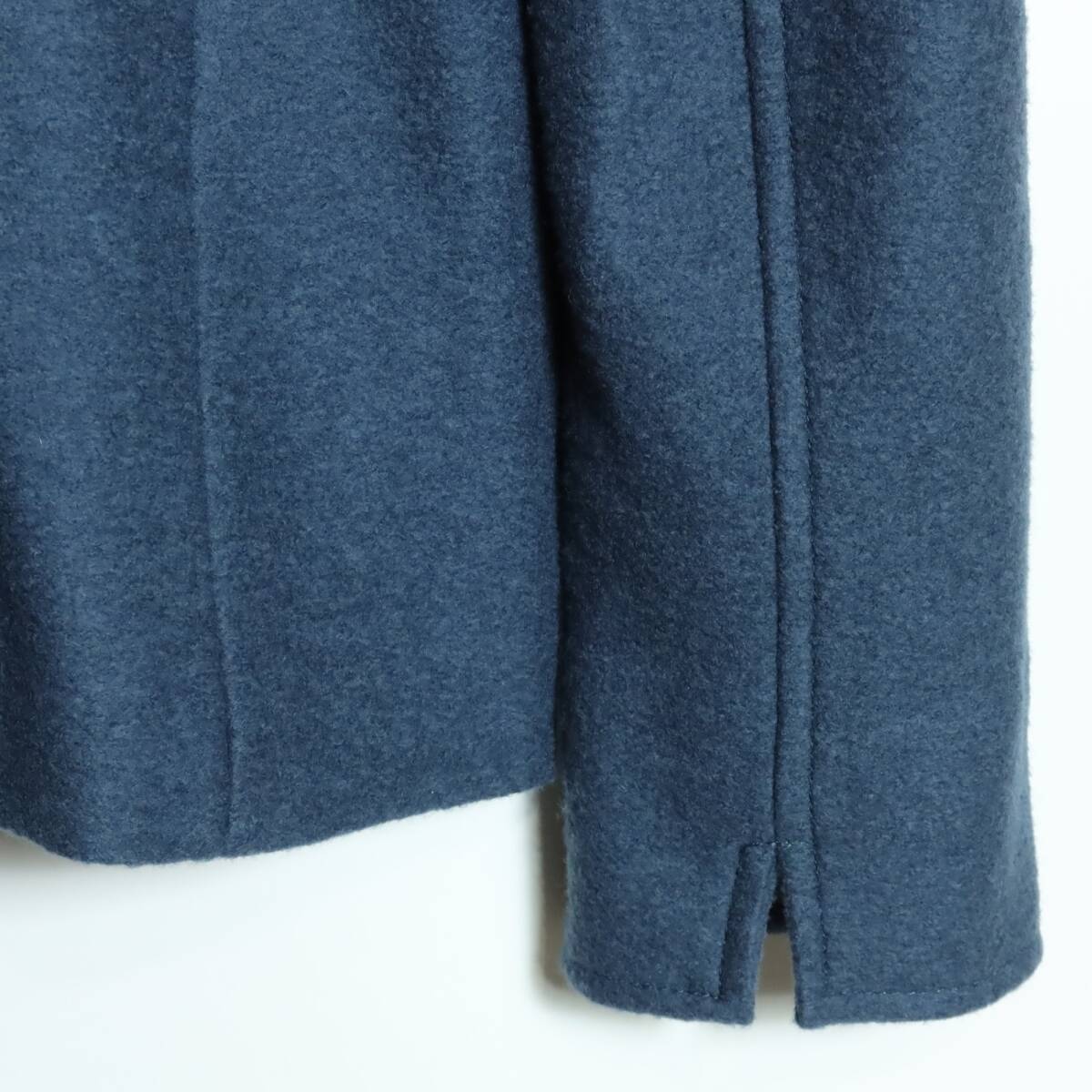 【美品】レリアン WHITE LABEL★上質ウール♪テーラードジャケット サイズ11 ブルーグレー系 無地 z16418_画像8