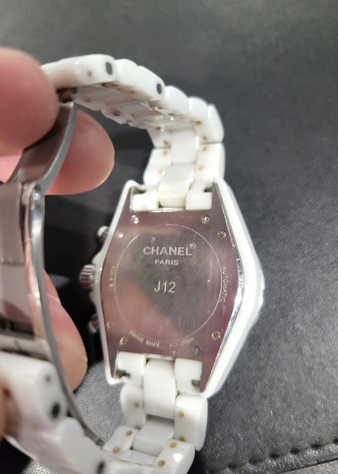 シャネルJ12♪天然ダイヤ♪オシャレ♪41ミリ♪クロノグラフ♪本物♪正規品♪♪_画像4