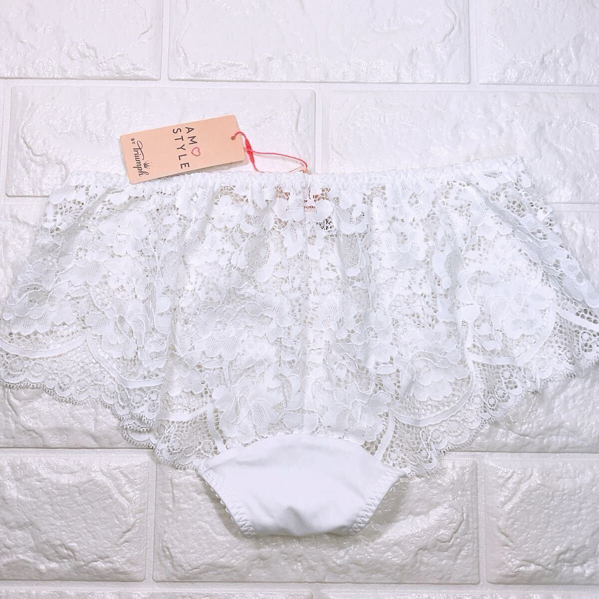 新品　トリンプ　アモスタイル　クラシカルレース　ショーツ2枚セット　Mサイズ_画像5