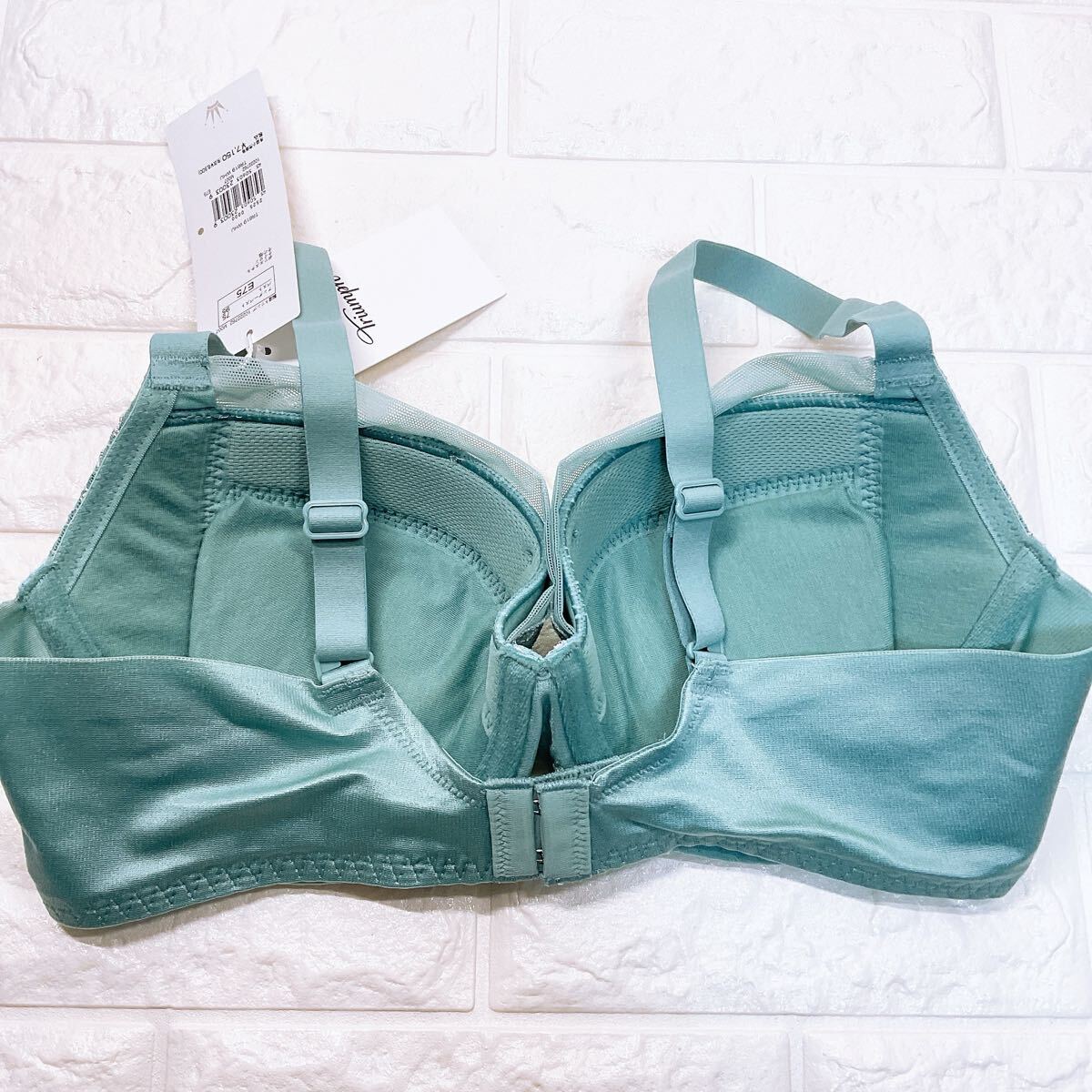 新品 トリンプ 天使のブラ 30周年限定デザイン619 ブラ&ショーツセット E75L_画像5