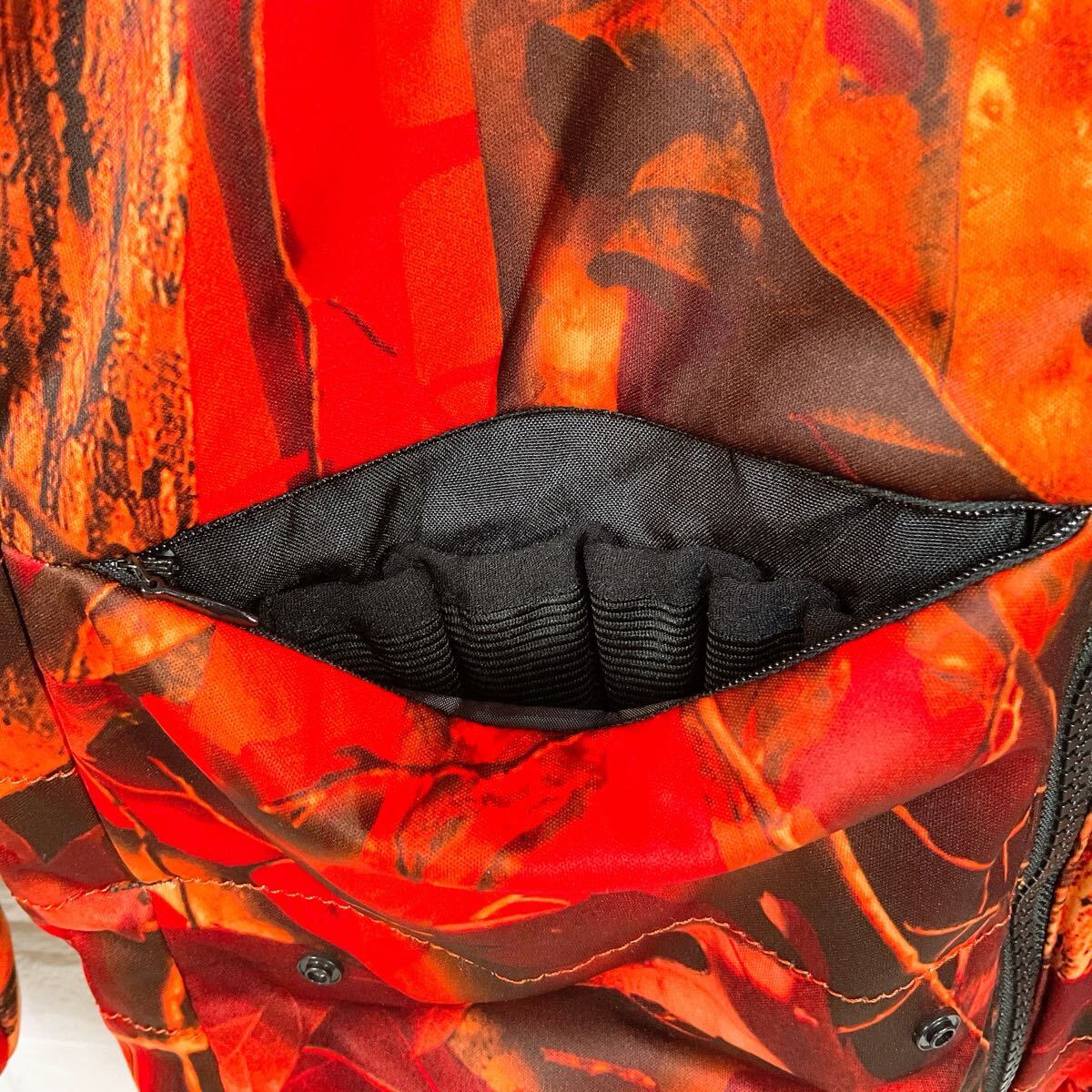 新品 ワークマン AERO STRETCH ブルゾン Sサイズ ハンティングオレンジ_画像3